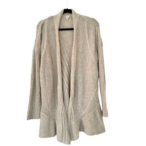 The Fisher Project Eileen Fisher Linen Mohair Blend Knit Cardigan